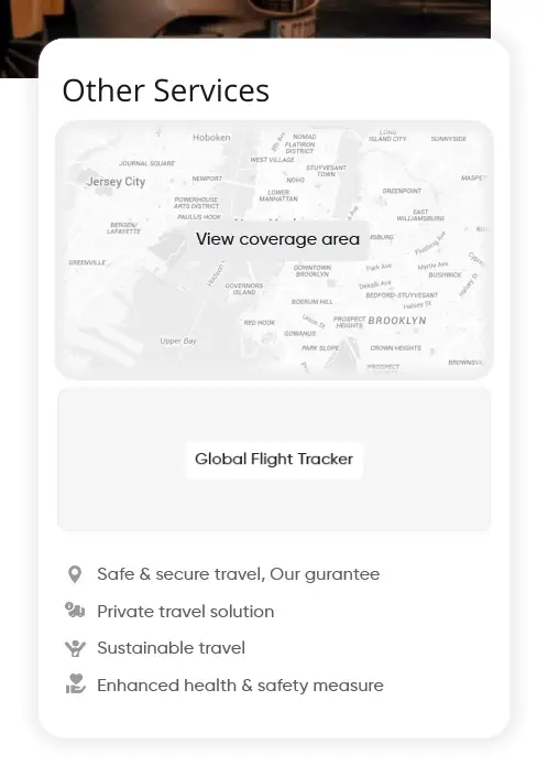 Coverage Map & Flight Tracker